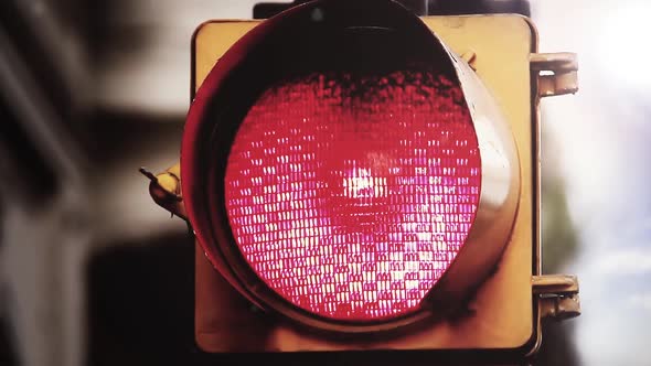 Red Traffic Light.