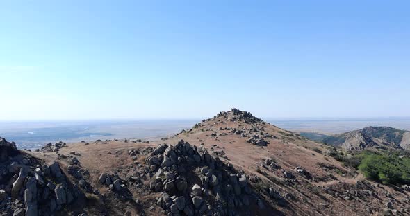 Macin Mountains National Park With Oldest Geological Formations In Dobrogea, Romania