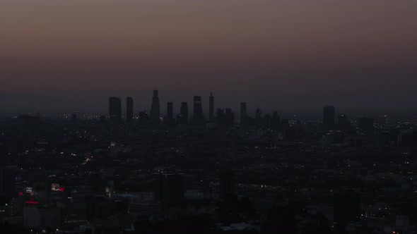 Morning timelapse in Los Angeles