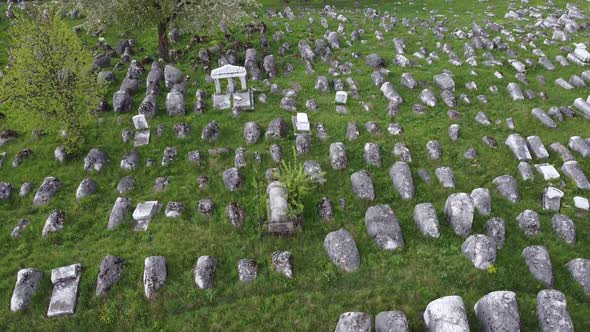 Old Jewish Cemetery In Sarajevo  V8