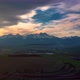 Sunset Mountains Aerial Hyperlapse - VideoHive Item for Sale