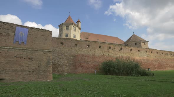 The old Fagaras Fortress