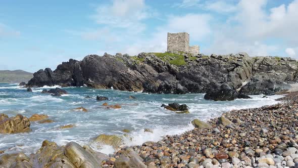 The Beautiful Coast Next To Carrickabraghy Castle - Isle of Doagh, Inishowen, County Donegal -