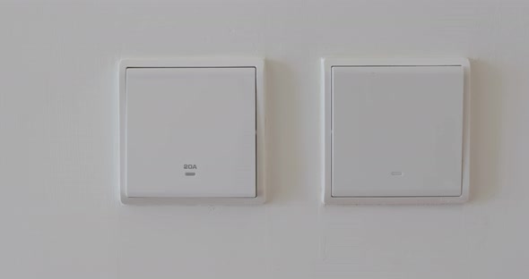Switch on the light and air conditioner