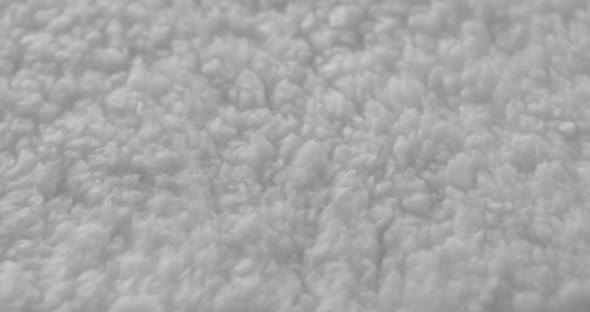 White Fleece Closeup