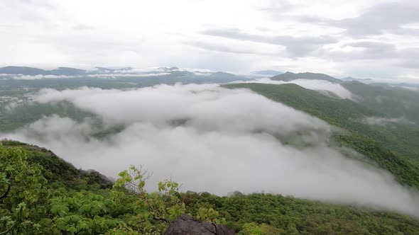 Time lapse at Kaldurg fort, Palghar, Mumbai