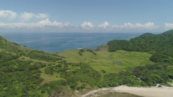 Coast Beach Palau Island