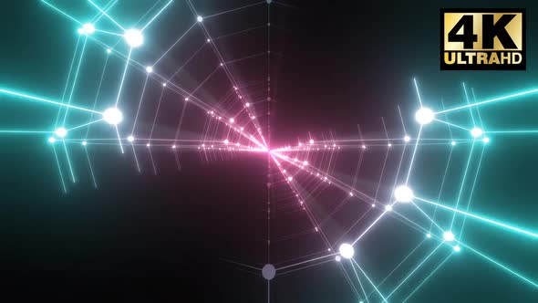 4k Colorful Radial Neon Web Background Pack alt