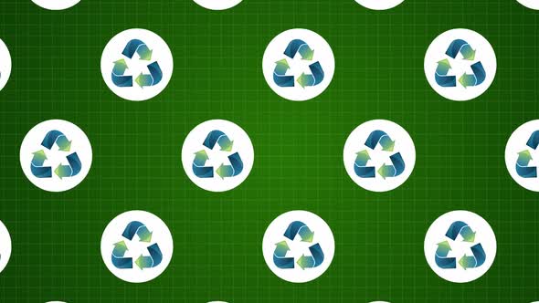 Recycle Icon Symbol Background