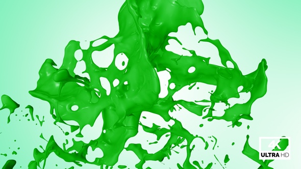 Splash Of Green Paint V5 alt