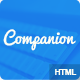Companion Clean and responsive HTML5 template - ThemeForest Item for Sale