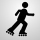 Inline Skater Pushing Walkcycle - VideoHive Item for Sale