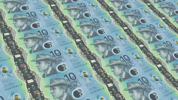 Australia Money / 10 Australian Dollar 4K