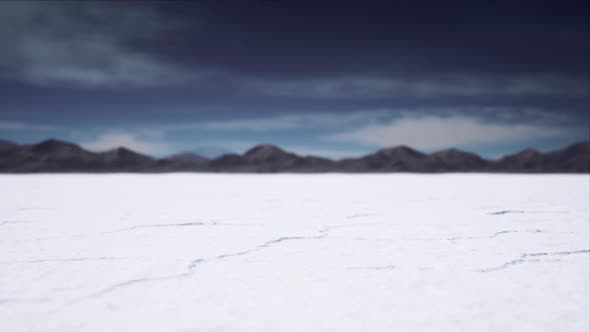 Bonneville Salt Flats in Utah