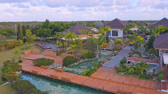 Los Establos equestrian center with stunning luxury villas; Cap Cana