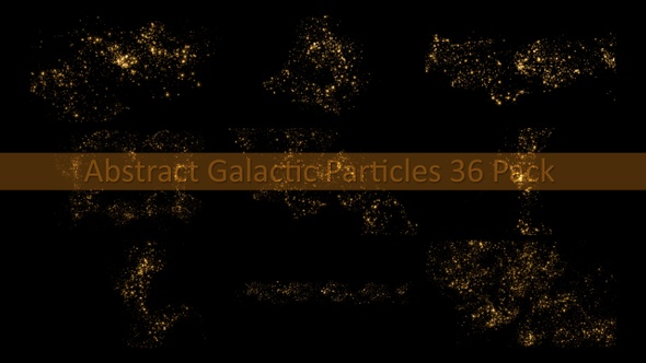 Abstract Galactic Particles 36 Pack