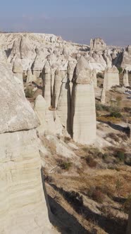 Cappadocia Landscape Aerial View