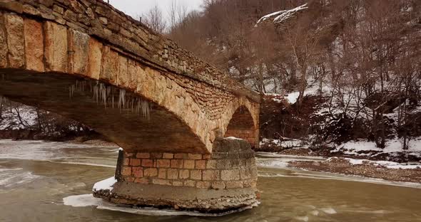 Tourist Places - Lagonaki. Old Stone Bridge in Dakhovskaya, or As It Is Called Dakhovsky Bridge