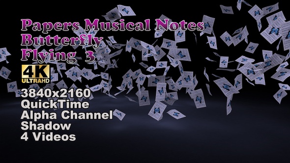 Butterfly Flying Papers alt