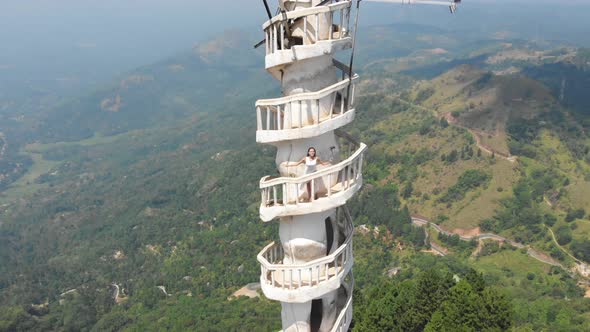 Ambuluwawa Temple in Sri Lanka