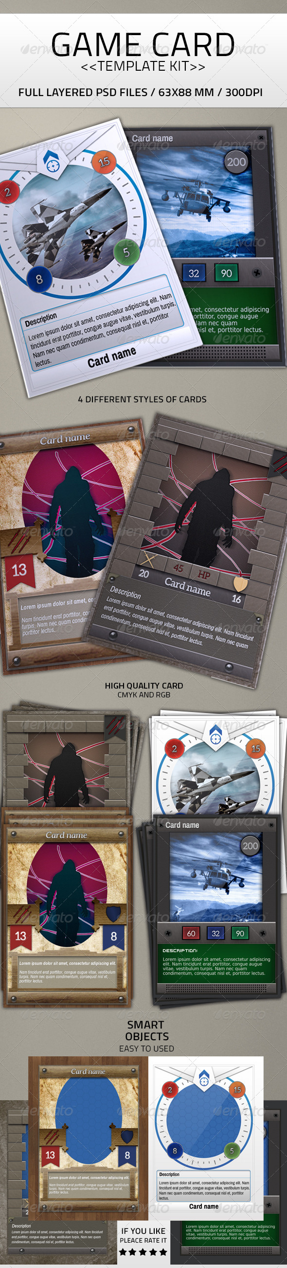 Card Game Kit Template