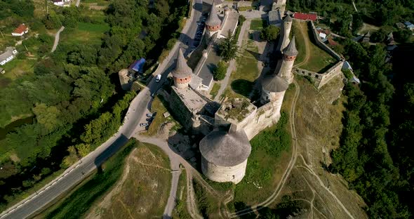 Aerial View of Old Fortress