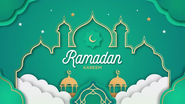 Ramadan Kareem Animation 4K