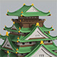 Cartoon Osaka Castle - 3DOcean Item for Sale