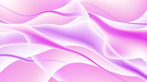 Background Pink Color Wavy Motion Animated