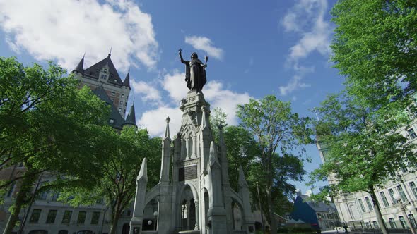 Monument of Faith in Quebec City