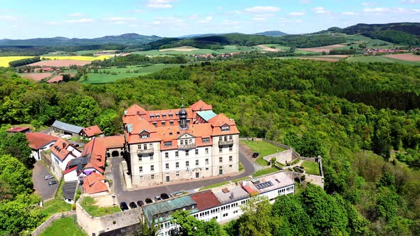 Bieberstein Palace, Hesse, Langenbieber, Germany