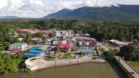 The Towns of Sarawak, Borneo, Malaysia