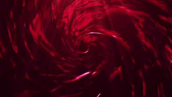 Red Silk Spiral 4K