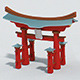 Cartoon Japan Torii - 3DOcean Item for Sale