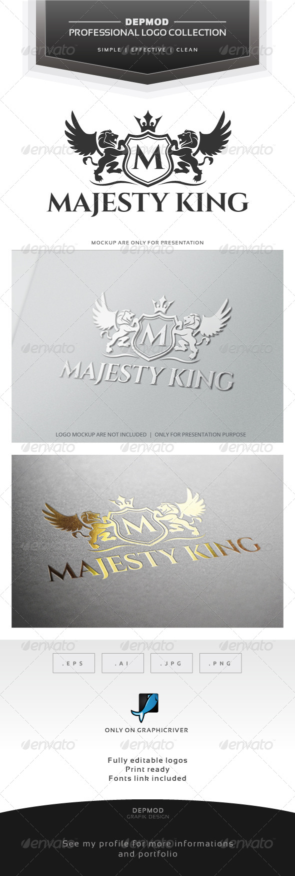 Majesty King V.02 Logo