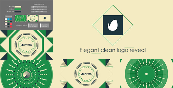 Elegant Clean Logo Reveal