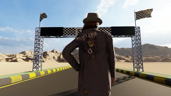 Car Race Start Moment alt