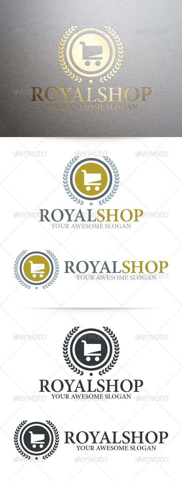Royal Shop Logo Template