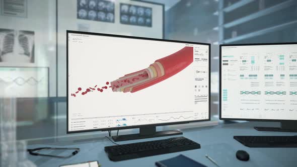 Modern system dealing with the anatomical analysis of the patients blood alt