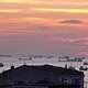 Harbor Full of Ships In Sunset Sky - VideoHive Item for Sale