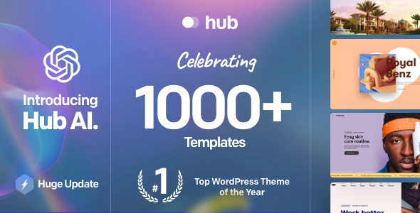 Hub ThemeForest WordPress Theme