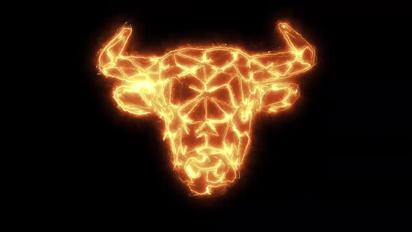 Animated Image Of A Bull alt