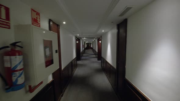 Long Hotel Corridor