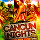 Cancun Spring Break Flyer Template PSD - GraphicRiver Item for Sale