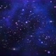 Blue Stars Glowing Space Galaxy Travel Loop Background - VideoHive Item for Sale