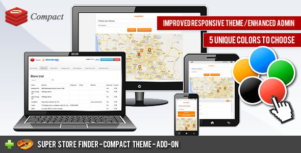 Compact Theme - Super Store Finder