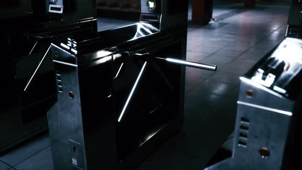 Empty Train Station During the Covid19 Pandemic alt