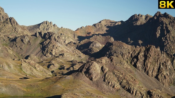 Arid and Barren Mountain