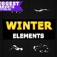 Winter Elements Pack | Motion Graphics - VideoHive Item for Sale