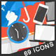 69 Animated Icons - VideoHive Item for Sale